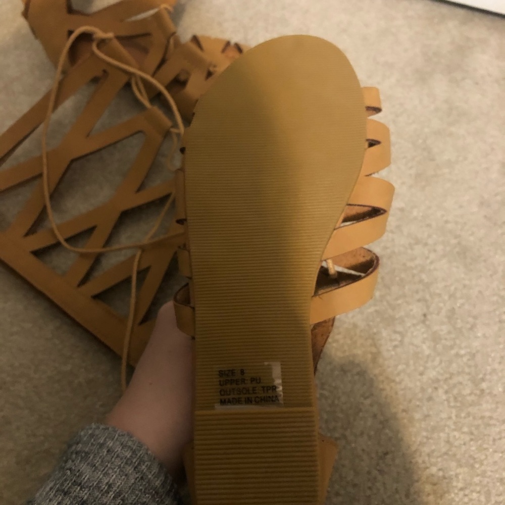Gladiator sandals